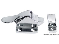 Chiusura inox a scatto mm48x37