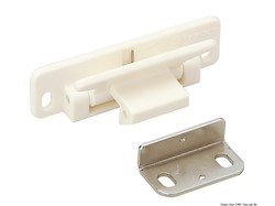 Scrocco a leva a scatto bianco