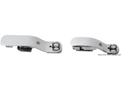 Lucchetto De Luxe In Acciaio Inox Per Gavoni - Chiusura Sicura - Foto 3