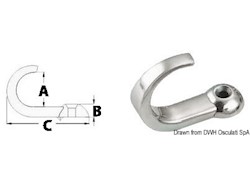 Gancio a singola vite