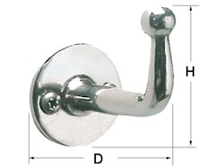 Gancio in fusione AISI 316