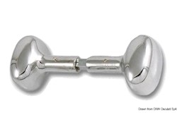 Maniglia pomolo doppio ott.cr