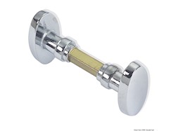 Maniglietta ottone cromato 8 mm