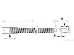 Compasso inox 220 mm A