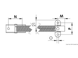 Compasso inox 220 mm C