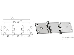 Cerniera a sbalzo 2 mm