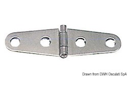 Cerniere inox 101x27 mm