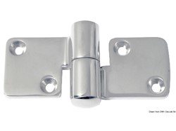 Cerniera inox sfilabile destra 100x50 mm