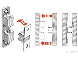 Cricchetto fermaporte