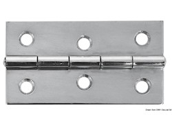 Cerniera inox mm 75x40