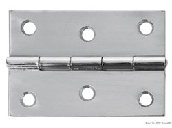 Cerniera inox mm 75x50