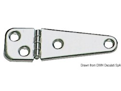 Cerniera inox stampata 103x32