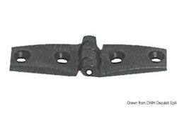 Cerniera nylon mm.82x26 nera