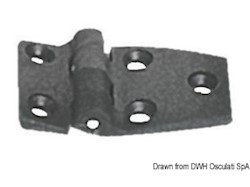 Cerniera nylon mm.54x38 nera