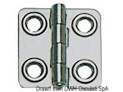 Cerniera inox mm 44x46