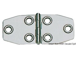 Cerniera inox mm 102x46