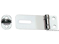 Cerniera ribalta inox 65x23