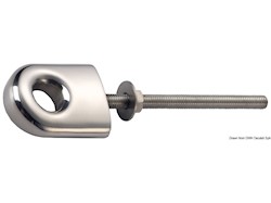 Anello prua/poppa in acciaio inox AISI 316 lucidato a specchio