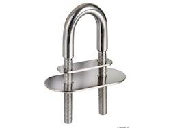 Cavallotto inox 90 mm 45x13 mm