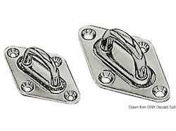 Basetta romboidale con ponticello