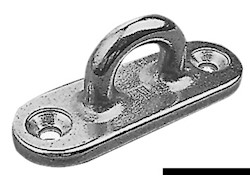 Golfare inox 2 fori 75 mm