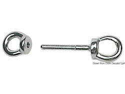 Doppio anello inox 10x80 mm