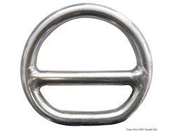 Anello mezzo tondo con barretta per zerli