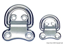 Base con anello 45x45 mm