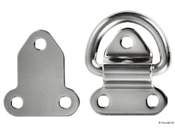 Mezzo anello abbattibile elettrolucidato 8 mm