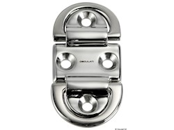 Pad eye 45x87 mm doppio anello 6 mm BL 3600 kg