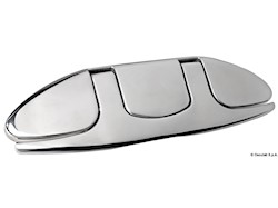 Bitta abbattibile inox 172x65 mm