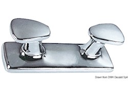 Bitta a fungo ottone cromato mm 250