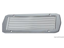 Pedana ottone cromato 230x80 mm