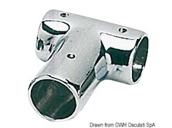 Giunto pulpito T 90° 22 mm