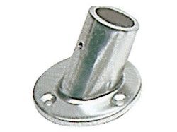 Basetta lega leggera 90° 25 mm