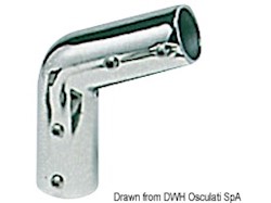 Angolare inox 110° 22 mm