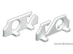 Portacanna per fissaggio a murata