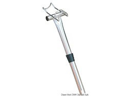 Reggicanne inox 5 posti