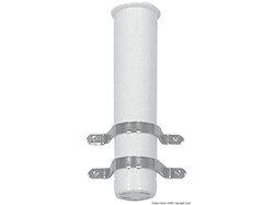 Portacanne parete bianco 41 mm