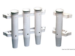 Portacanna da parete in plastica