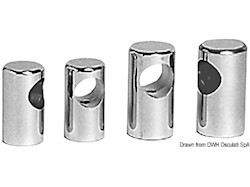 Terminale corrimano mm 22 inox