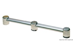 Centrale anodizzato per corrimano ovale