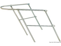 Pulpito prua inox 78x110x60 cm