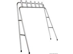 Torre portacanna abbattibile montaggio universale