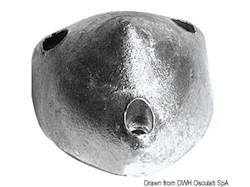 Anodo compatibile con eliche Max-Prop 42 mm