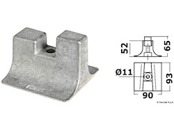 Anodo piede Yamaha 300/450 HP