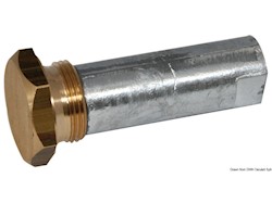 Anodo motore entro fuoribordo con tappo (zinco)