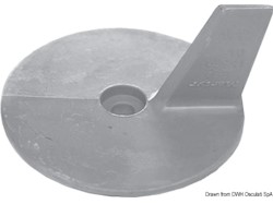 Anodo Yamaha 20/50 HP zinco