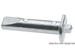 Anodo cilindro in zinco per Yamaha 20-250 HP