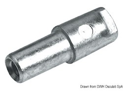 Anodo cilindro in zinco per Yamaha 9,9/300 HP